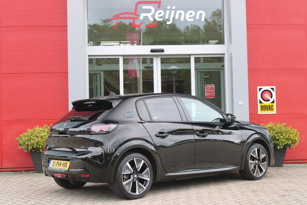 Peugeot e-208 EV GT 136PK 50 kWh | NAVIGATIE 10" TOUCHSCREEN | APPLE CARPLAY/ANDROID AUTO | PARKEERSENSOREN VOOR + ACHTER | ACHTERUITRIJ CAMERA | FULL LED KOPLAMPEN | 17" LICHTMETALEN VELGEN | CLIMATE CONTROL | CRUISE CONTROL | DAB+ RADIO | REGEN/LICHT SENSOR | SNELLAAD FUNCTIE | ALL SEASON BANDEN |