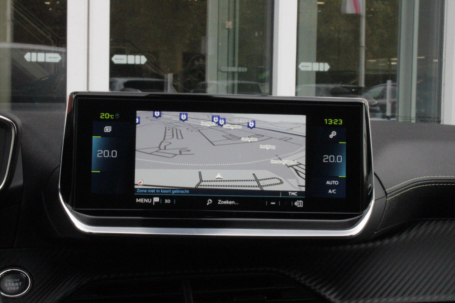 Peugeot e-208 EV GT 136PK 50 kWh | NAVIGATIE 10" TOUCHSCREEN | APPLE CARPLAY/ANDROID AUTO | PARKEERSENSOREN VOOR + ACHTER | ACHTERUITRIJ CAMERA | FULL LED KOPLAMPEN | 17" LICHTMETALEN VELGEN | CLIMATE CONTROL | CRUISE CONTROL | DAB+ RADIO | REGEN/LICHT SENSOR | SNELLAAD FUNCTIE | ALL SEASON BANDEN |