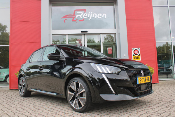 Peugeot e-208 EV GT 136PK 50 kWh | NAVIGATIE 10" TOUCHSCREEN | APPLE CARPLAY/ANDROID AUTO | PARKEERSENSOREN VOOR + ACHTER | ACHTERUITRIJ CAMERA | FULL LED KOPLAMPEN | 17" LICHTMETALEN VELGEN | CLIMATE CONTROL | CRUISE CONTROL | DAB+ RADIO | REGEN/LICHT SENSOR | SNELLAAD FUNCTIE | ALL SEASON BANDEN |
