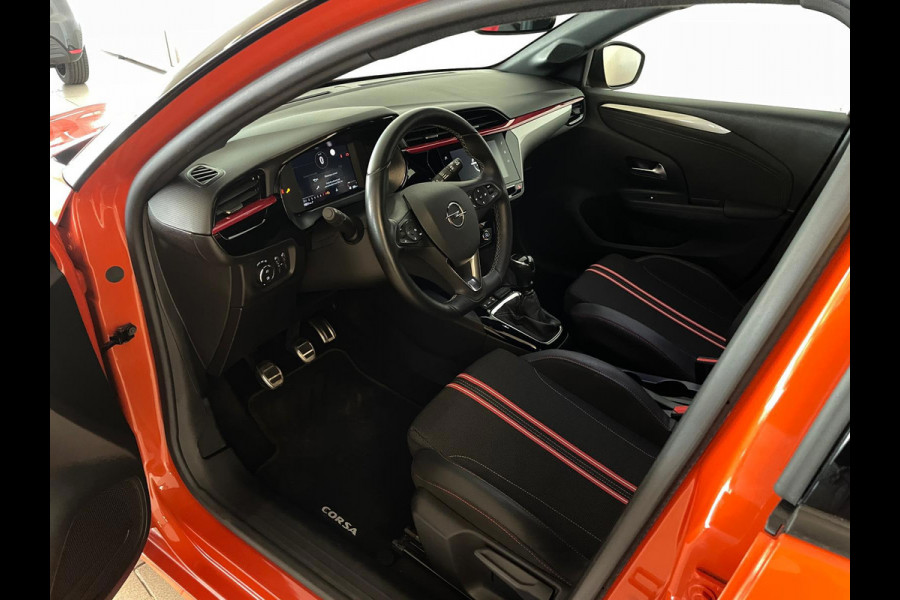 Opel Corsa 1.2 GS Line AIRCO CRUISE ZWART DAK ZWARTE 16 INCH VELGEN SPORTSTOELEN APPLE CARPLAY