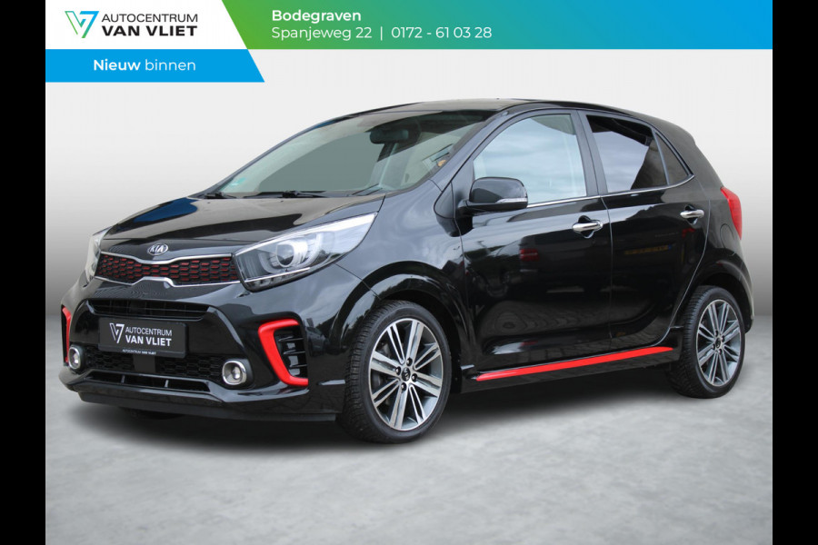 Kia Picanto 1.0 T-GDI GT-Line | APPLE CARPLAY/ANDROID AUTO | KEYLESS ENTRY | STOEL VERWARMING |
