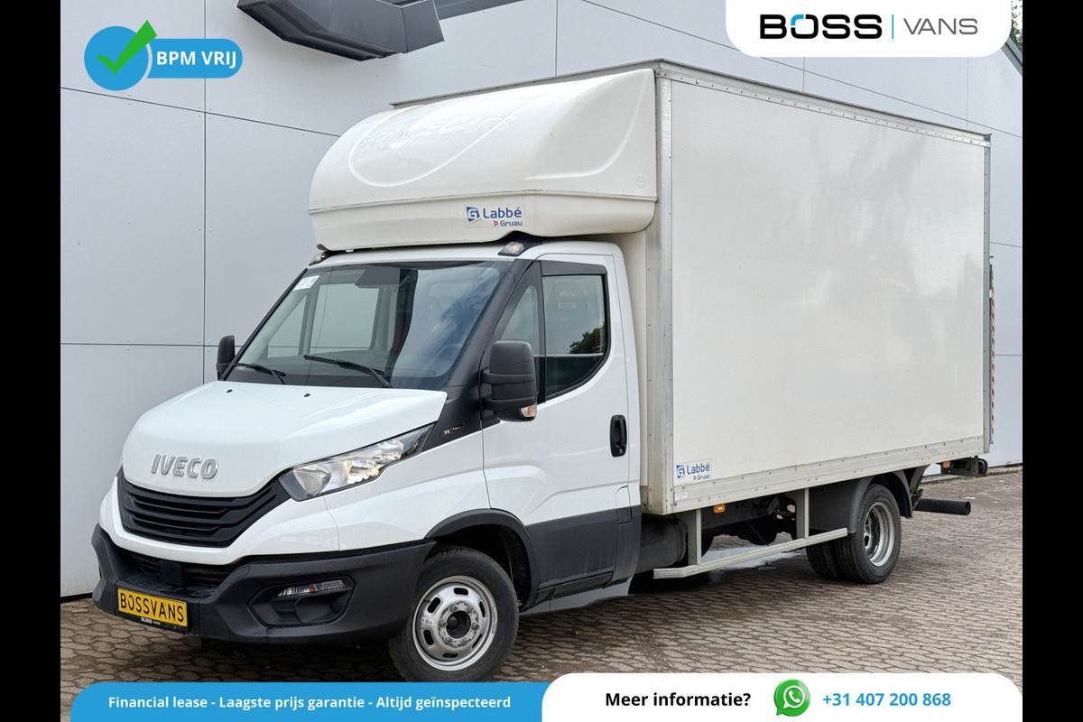 Iveco Daily 35C16 3.0 160PK Bakwagen Laadklep Zijdeur Camera Climate Control Bluetooth Meubelbak Koffer