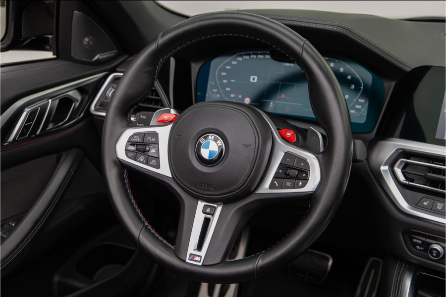 BMW 4 Serie Cabrio M4 xDrive Competition 510pk Carbon, Head-up, Sportstoelen, Harman Kardon, 2022
