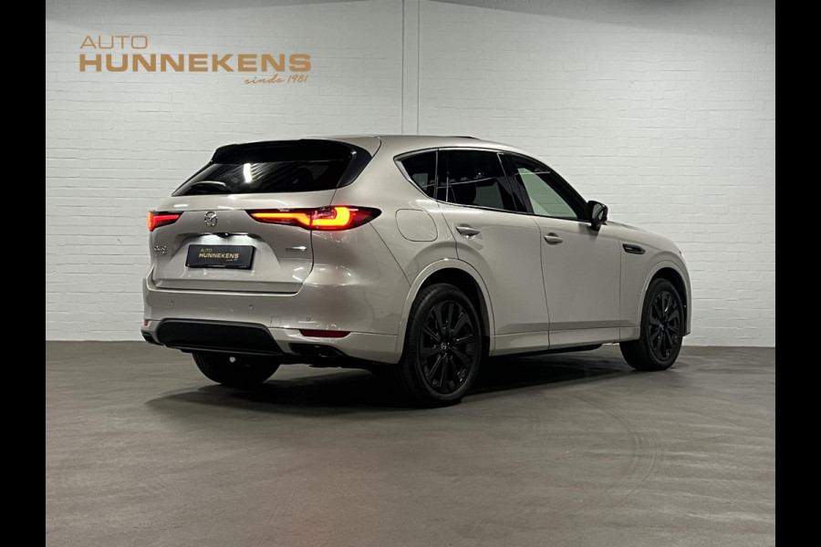 Mazda CX-60 2.5 e-SkyActiv PHEV Homura Trekhaak | Adapt. cruise | Open dak | Stoelventilatie | 360 camera | Head-up | Stuur-/Stuurverwarming | Bose | Pano