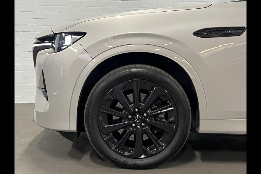 Mazda CX-60 2.5 e-SkyActiv PHEV Homura Trekhaak | Adapt. cruise | Open dak | Stoelventilatie | 360 camera | Head-up | Stuur-/Stuurverwarming | Bose | Pano