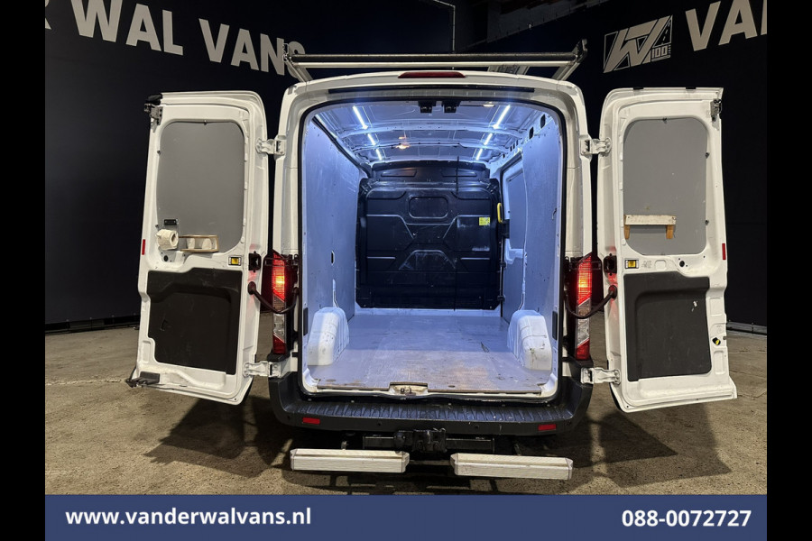 Ford Transit 2.0 TDCI L2H2 Euro6 Airco | Imperiaal | 2800kg Trekhaak | Cruisecontrol | Stoelverwarming Elektrisch verstelbare bestuurdersstoel, Sidebars, Parkeersensoren, Bijrijdersbank