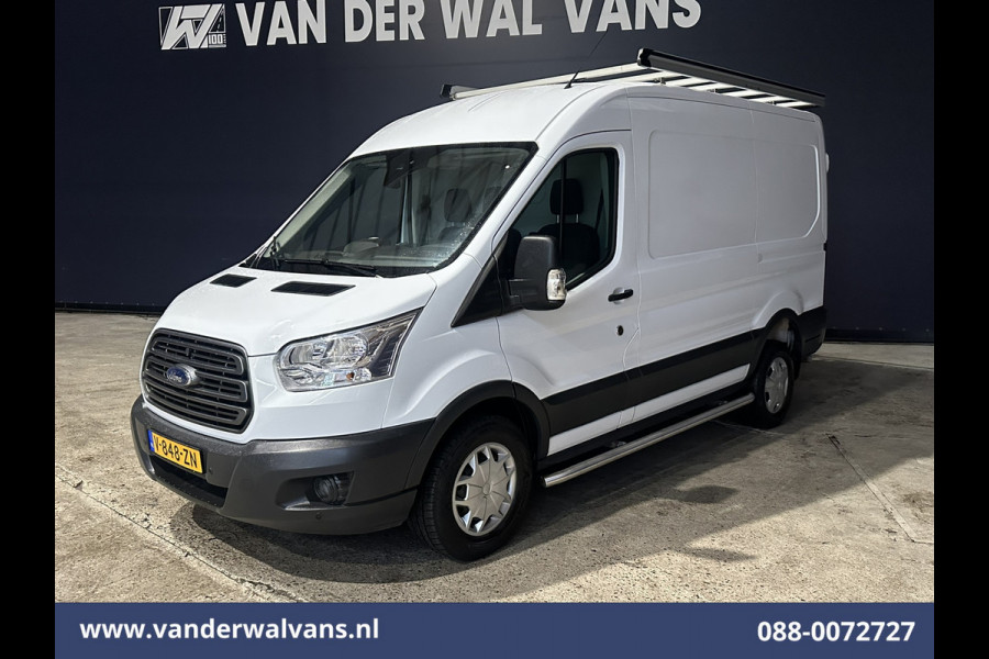 Ford Transit 2.0 TDCI L2H2 Euro6 Airco | Imperiaal | 2800kg Trekhaak | Cruisecontrol | Stoelverwarming Elektrisch verstelbare bestuurdersstoel, Sidebars, Parkeersensoren, Bijrijdersbank