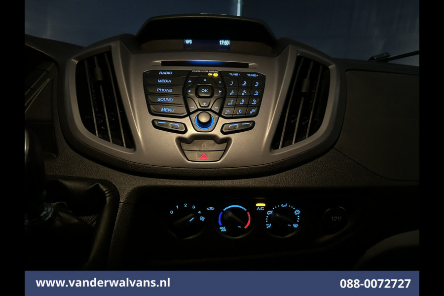 Ford Transit 2.0 TDCI L2H2 Euro6 Airco | Imperiaal | 2800kg Trekhaak | Cruisecontrol | Stoelverwarming Elektrisch verstelbare bestuurdersstoel, Sidebars, Parkeersensoren, Bijrijdersbank