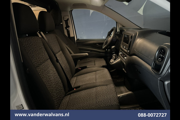 Mercedes-Benz Vito 116 CDI 164pk L2H1 2025 Model Euro6 Airco | Camera | XXL MBUX | Navigatie | Adaptieve Cruisecontrol | Stoelverwarming Parkeersensoren, Bijrijdersbank
