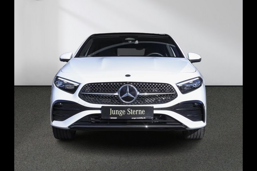 Mercedes-Benz A-Klasse 250e AMG ** NIGHT, MBUX+, PANO, MEMO, DISTR, 2-Zone CLIMA, 19-inch LMV,  ** 1e EIG - UNFALLFREI ** ** INFORMEER OOK NAAR ONZE AANTREKKELIJKE FINANCIAL-LEASE TARIEVEN **