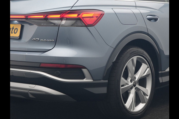 Audi Q4 e-tron 40 2x S Line 82 kWh 204pk Dealer O.H | Trekhaak Af Fabriek | Matrix LED | Keyless | Lederen Sportstoelen Verwarmd | BLIS | Apple Carplay | Lane Assist | Virtual | Navigatie | DAB | 20"L.M |