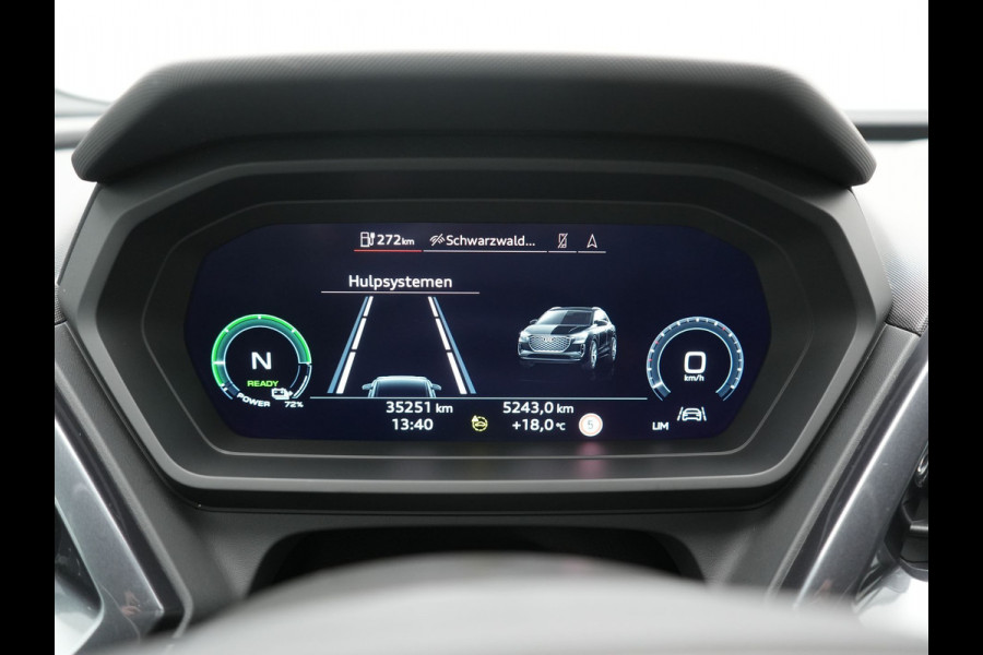 Audi Q4 e-tron 40 2x S Line 82 kWh 204pk Dealer O.H | Trekhaak Af Fabriek | Matrix LED | Keyless | Lederen Sportstoelen Verwarmd | BLIS | Apple Carplay | Lane Assist | Virtual | Navigatie | DAB | 20"L.M |