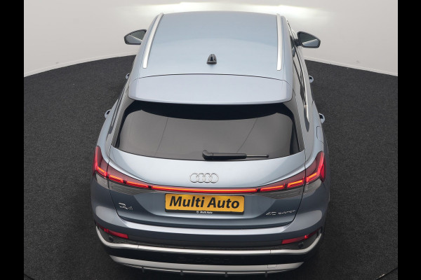 Audi Q4 e-tron 40 2x S Line 82 kWh 204pk Dealer O.H | Trekhaak Af Fabriek | Matrix LED | Keyless | Lederen Sportstoelen Verwarmd | BLIS | Apple Carplay | Lane Assist | Virtual | Navigatie | DAB | 20"L.M |