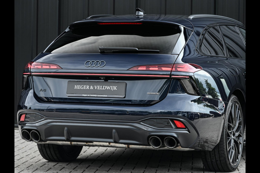 Audi A6 Avant 2.0 e-hybrid quattro S edition Competition | 5 jr Garantie | Panoramadak | B&O | Stoelventilatie en Massage | 360 Camera | Luchtvering | Ambiance Interieur | Achterasbesturing | Carbon Inleg | Head-Up | S-Seats | Passagiers Display |