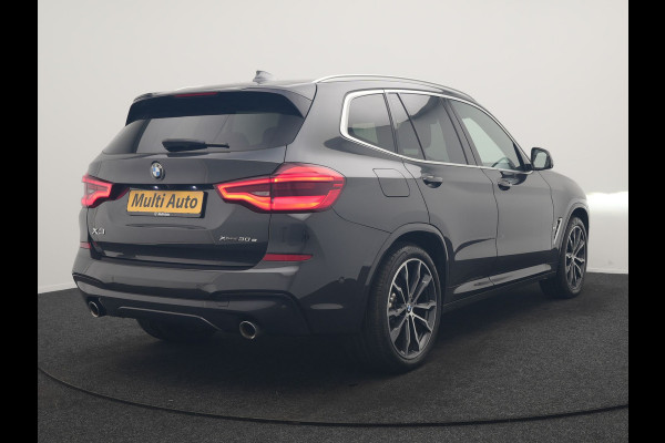 BMW X3 xDrive30e M Sport PHEV 293pk Dealer O.H. | Panodak | Adaptive Cruise | Head Up | 360 Camera | Harman / Kardon | Lederen Sportstoelen Ventilatie & Memory | Keyless | Blis | Stoelen & Stuur Verwarmd | Adaptive LED | Sfeerverlichting | Plug In Hybrid |