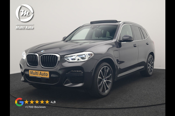 BMW X3 xDrive30e M Sport PHEV 293pk Dealer O.H. | Panodak | Adaptive Cruise | Head Up | 360 Camera | Harman / Kardon | Lederen Sportstoelen Ventilatie & Memory | Keyless | Blis | Stoelen & Stuur Verwarmd | Adaptive LED | Sfeerverlichting | Plug In Hybrid |