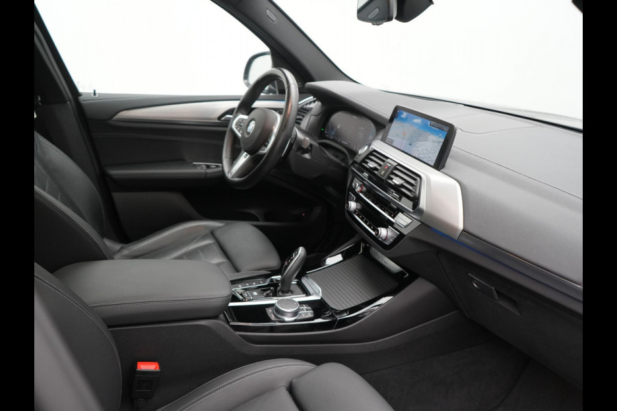 BMW X3 xDrive30e M Sport PHEV 293pk Dealer O.H. | Panodak | Adaptive Cruise | Head Up | 360 Camera | Harman / Kardon | Lederen Sportstoelen Ventilatie & Memory | Keyless | Blis | Stoelen & Stuur Verwarmd | Adaptive LED | Sfeerverlichting | Plug In Hybrid |