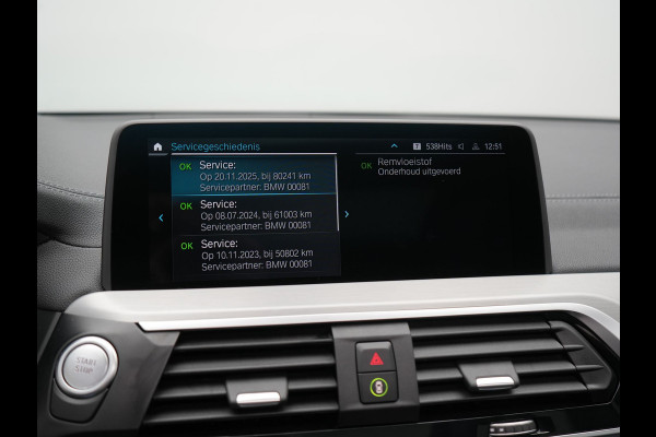 BMW X3 xDrive30e M Sport PHEV 293pk Dealer O.H. | Panodak | Adaptive Cruise | Head Up | 360 Camera | Harman / Kardon | Lederen Sportstoelen Ventilatie & Memory | Keyless | Blis | Stoelen & Stuur Verwarmd | Adaptive LED | Sfeerverlichting | Plug In Hybrid |