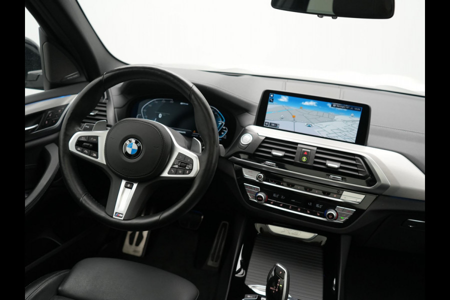 BMW X3 xDrive30e M Sport PHEV 293pk Dealer O.H. | Panodak | Adaptive Cruise | Head Up | 360 Camera | Harman / Kardon | Lederen Sportstoelen Ventilatie & Memory | Keyless | Blis | Stoelen & Stuur Verwarmd | Adaptive LED | Sfeerverlichting | Plug In Hybrid |