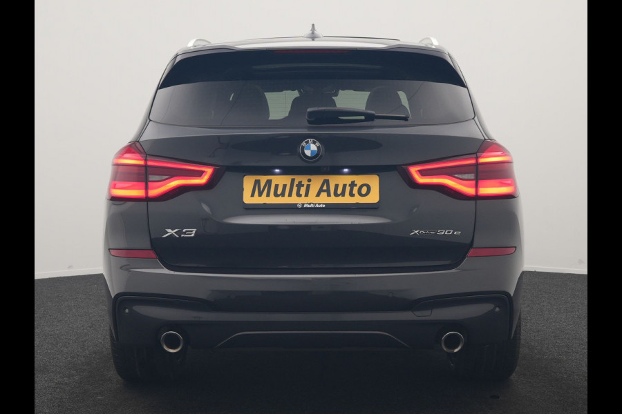 BMW X3 xDrive30e M Sport PHEV 293pk Dealer O.H. | Panodak | Adaptive Cruise | Head Up | 360 Camera | Harman / Kardon | Lederen Sportstoelen Ventilatie & Memory | Keyless | Blis | Stoelen & Stuur Verwarmd | Adaptive LED | Sfeerverlichting | Plug In Hybrid |