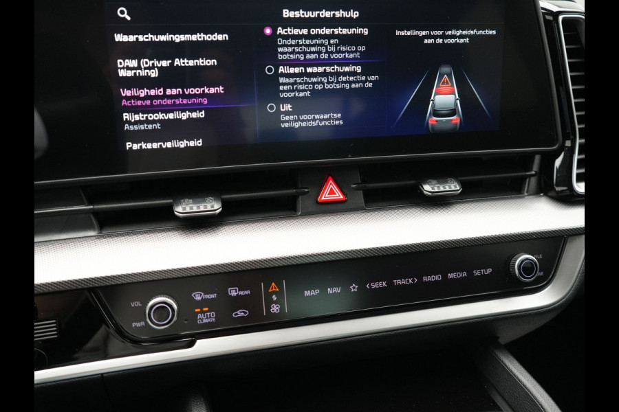 Kia Sportage 1.6 T-GDi PHEV AWD DynamicLine 265pk Dealer O.H | Adaptive Cruise | Camera | Sportstoelen & Stuur Verwarmd | Apple Carplay | Pilot Assist | Navigatie | Virtual | DAB | 19"L.M | Plug In Hybrid |