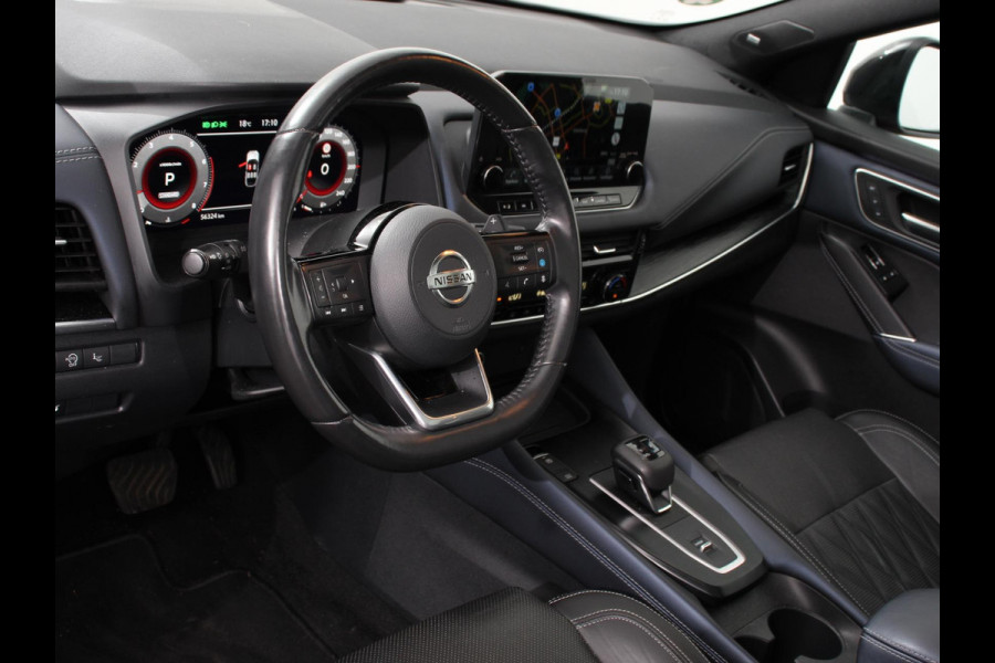 Nissan QASHQAI 1.3 MHEV Xtronic Tekna Plus Navigatie Climate control Head up leder LMV Camera 360 Panorama dak Electrisch bedienbare achterklep