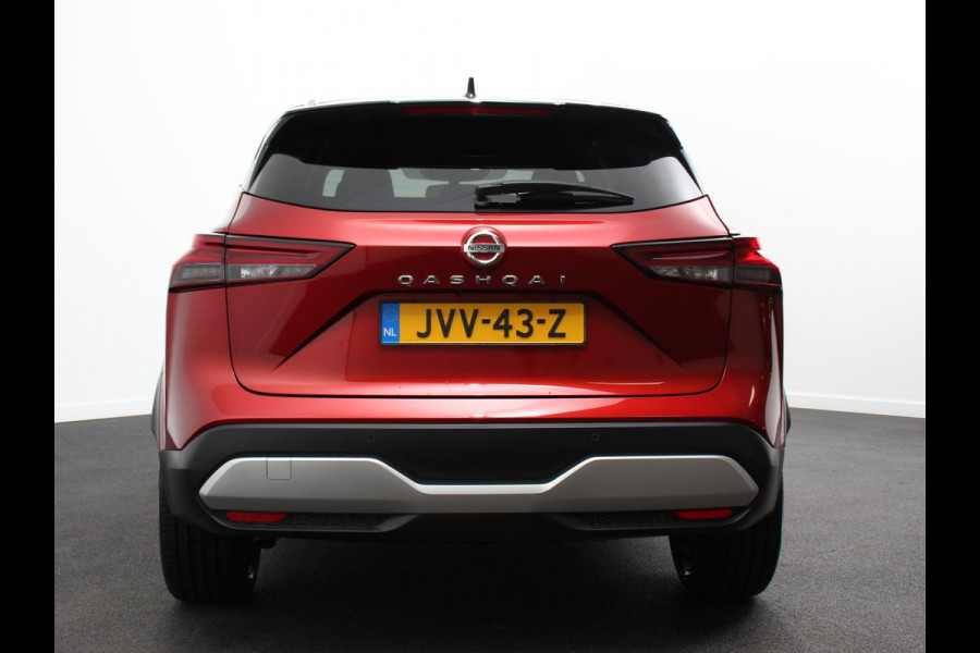 Nissan QASHQAI 1.3 MHEV Xtronic Tekna Plus Navigatie Climate control Head up leder LMV Camera 360 Panorama dak Electrisch bedienbare achterklep