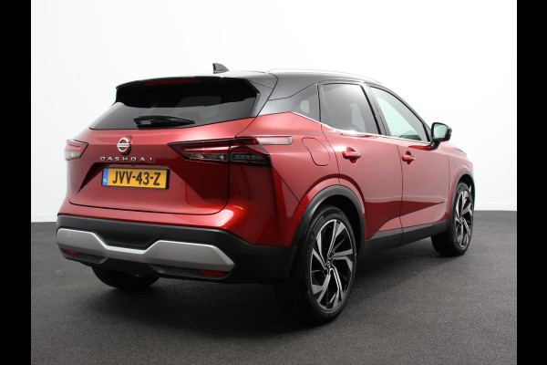 Nissan QASHQAI 1.3 MHEV Xtronic Tekna Plus Navigatie Climate control Head up leder LMV Camera 360 Panorama dak Electrisch bedienbare achterklep