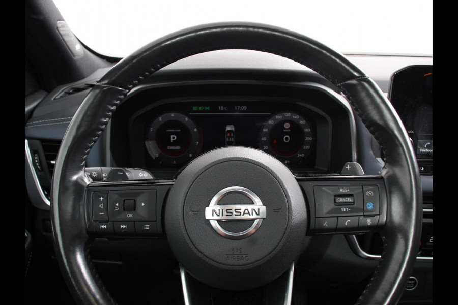 Nissan QASHQAI 1.3 MHEV Xtronic Tekna Plus Navigatie Climate control Head up leder LMV Camera 360 Panorama dak Electrisch bedienbare achterklep