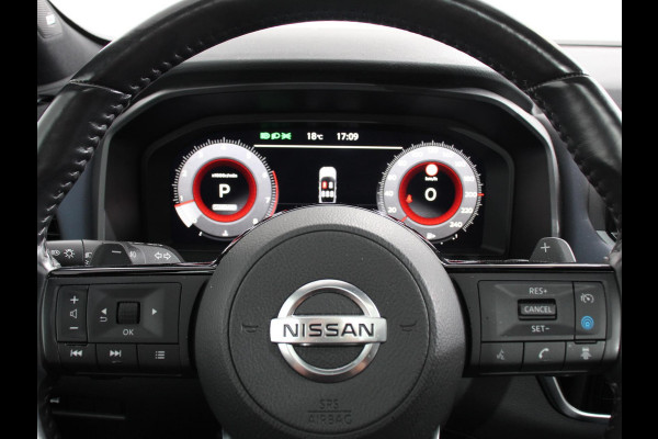 Nissan QASHQAI 1.3 MHEV Xtronic Tekna Plus Navigatie Climate control Head up leder LMV Camera 360 Panorama dak Electrisch bedienbare achterklep