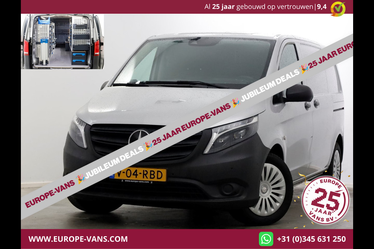 Mercedes-Benz Vito CDI 136pk Compact 9G Automaat 2x Schuifdeur/LED/Camera/Inrichting 01-2023