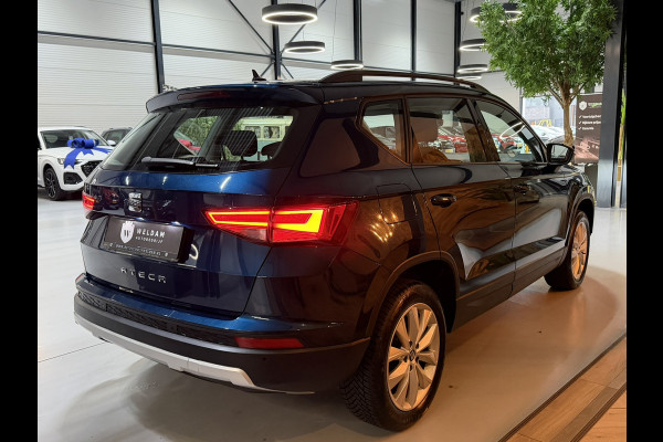 Seat Ateca 1.0 EcoTSI Style Edition|Lava Blue|Dealer Onderhouden|AllSeason|Virtual Cockpit|LED|Navi|CarPlay|Cruise|PDC|Rijklaar