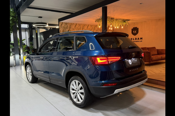 Seat Ateca 1.0 EcoTSI Style Edition|Lava Blue|Dealer Onderhouden|AllSeason|Virtual Cockpit|LED|Navi|CarPlay|Cruise|PDC|Rijklaar