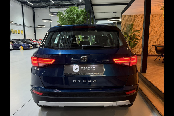 Seat Ateca 1.0 EcoTSI Style Edition|Lava Blue|Dealer Onderhouden|AllSeason|Virtual Cockpit|LED|Navi|CarPlay|Cruise|PDC|Rijklaar