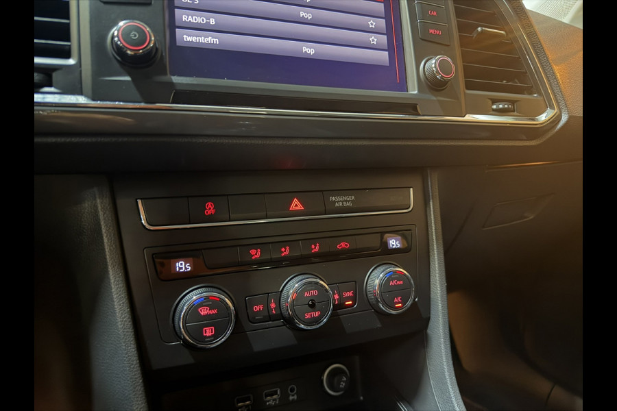 Seat Ateca 1.0 EcoTSI Style Edition|Lava Blue|Dealer Onderhouden|AllSeason|Virtual Cockpit|LED|Navi|CarPlay|Cruise|PDC|Rijklaar