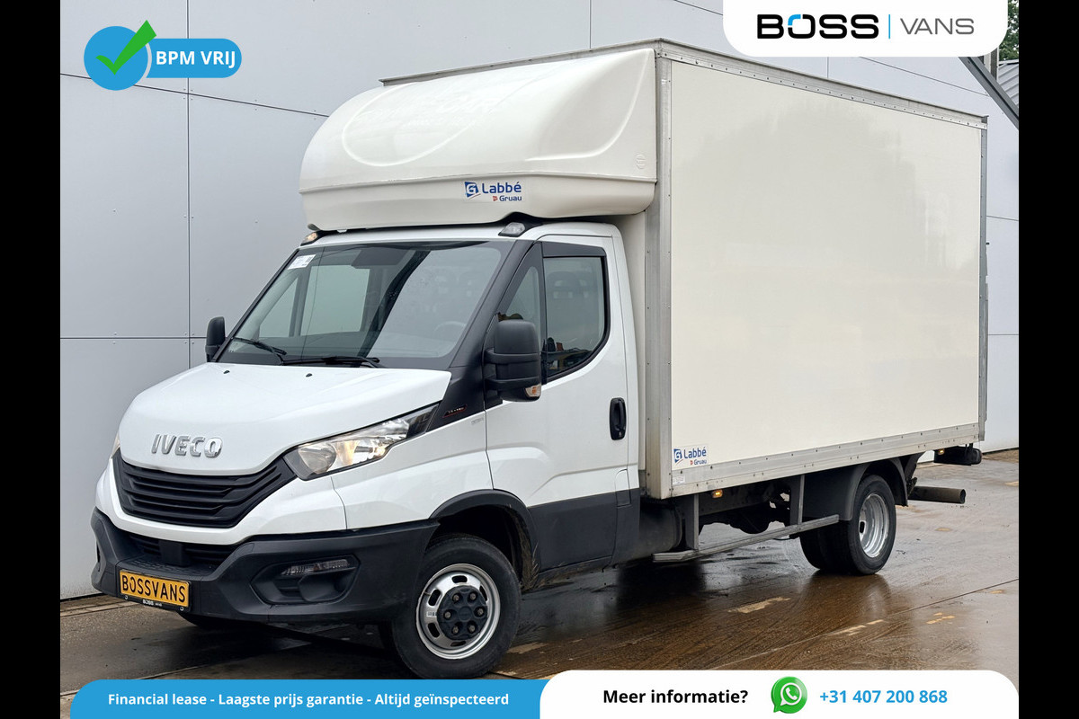 Iveco Daily 35C16 3.0 160PK Laadklep Zijdeur Camera Climate Control Bluetooth Bakwagen Meubelbak Koffer