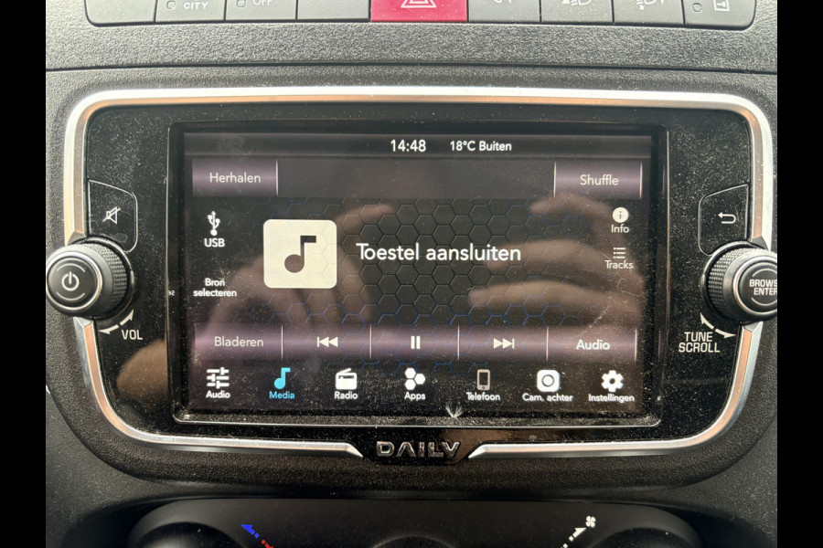Iveco Daily 35C16 3.0 160PK Laadklep Zijdeur Camera Climate Control Bluetooth Bakwagen Meubelbak Koffer