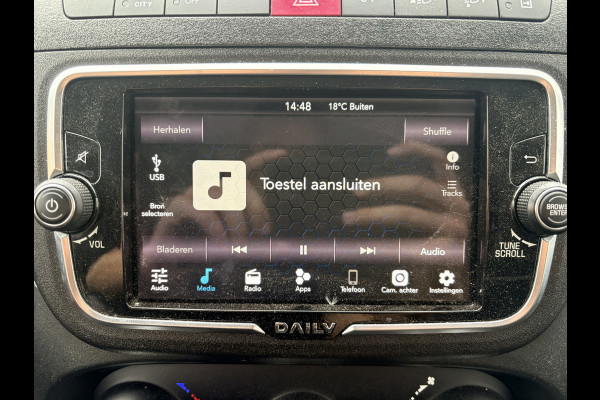 Iveco Daily 35C16 3.0 160PK Laadklep Zijdeur Camera Climate Control Bluetooth Bakwagen Meubelbak Koffer