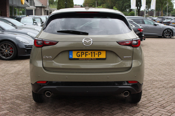 Mazda CX-5 2.0 e-SkyActiv-G M Hybrid 165 Homura / Trekhaak / Schuifdak / 360Camera / Head-up / Leder / 19'' / Bose / Keyless / Stoelventilatie+Verwarmd / Dodehoek / DAB / ACC