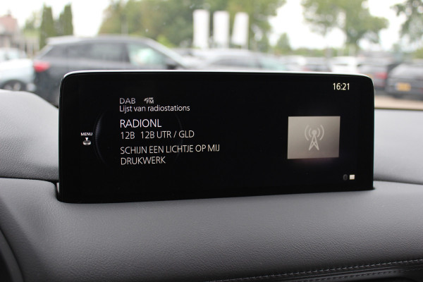 Mazda CX-5 2.0 e-SkyActiv-G M Hybrid 165 Homura / Trekhaak / Schuifdak / 360Camera / Head-up / Leder / 19'' / Bose / Keyless / Stoelventilatie+Verwarmd / Dodehoek / DAB / ACC