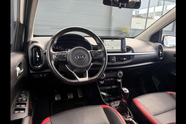 Kia Picanto 1.0 T-GDI GT-Line 102pk l Draadloze telefoonlader l Carplay l 2e Eigenaar l Keyless l Camera l Stoelverw-Stuurverw l Leder l Navi l Airco l Cruise l Lm velgen l Pdc l N.A.P l Net beurt gehad l Apk tot 09-2027