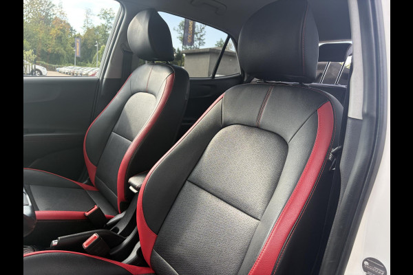 Kia Picanto 1.0 T-GDI GT-Line 102pk l Draadloze telefoonlader l Carplay l 2e Eigenaar l Keyless l Camera l Stoelverw-Stuurverw l Leder l Navi l Airco l Cruise l Lm velgen l Pdc l N.A.P l Net beurt gehad l Apk tot 09-2027