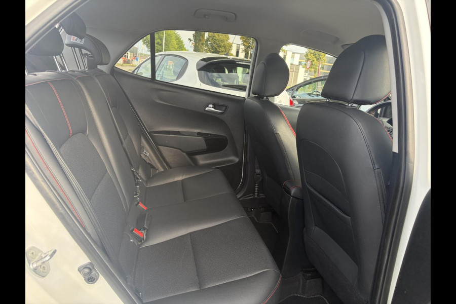 Kia Picanto 1.0 T-GDI GT-Line 102pk l Draadloze telefoonlader l Carplay l 2e Eigenaar l Keyless l Camera l Stoelverw-Stuurverw l Leder l Navi l Airco l Cruise l Lm velgen l Pdc l N.A.P l Net beurt gehad l Apk tot 09-2027