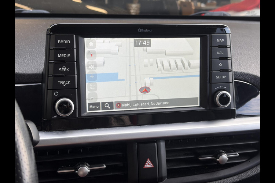 Kia Picanto 1.0 T-GDI GT-Line 102pk l Draadloze telefoonlader l Carplay l 2e Eigenaar l Keyless l Camera l Stoelverw-Stuurverw l Leder l Navi l Airco l Cruise l Lm velgen l Pdc l N.A.P l Net beurt gehad l Apk tot 09-2027