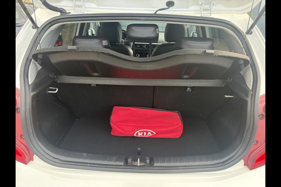 Kia Picanto 1.0 T-GDI GT-Line 102pk l Draadloze telefoonlader l Carplay l 2e Eigenaar l Keyless l Camera l Stoelverw-Stuurverw l Leder l Navi l Airco l Cruise l Lm velgen l Pdc l N.A.P l Net beurt gehad l Apk tot 09-2027