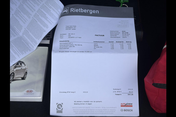 Kia Picanto 1.0 T-GDI GT-Line 102pk l Draadloze telefoonlader l Carplay l 2e Eigenaar l Keyless l Camera l Stoelverw-Stuurverw l Leder l Navi l Airco l Cruise l Lm velgen l Pdc l N.A.P l Net beurt gehad l Apk tot 09-2027
