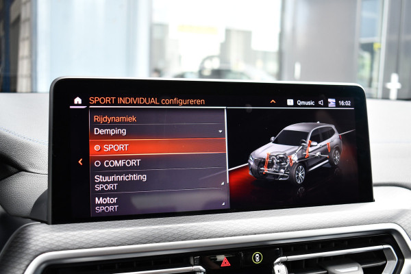 BMW X3 xDrive30e M-Sport M-zetels Pano HUD 360-cam Adp-demping 20inch