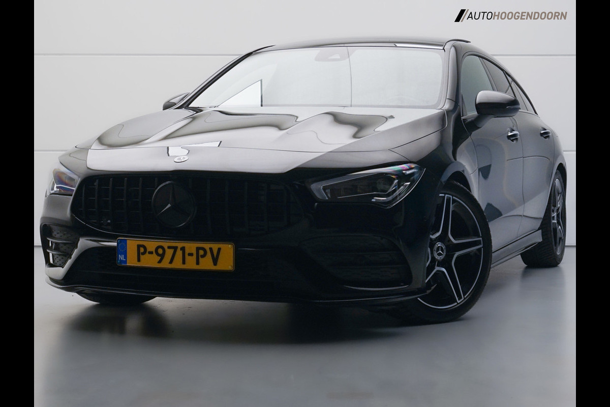 Mercedes-Benz CLA-Klasse Shooting Brake 180 Business Solution AMG (PANORAMA-SCHUIFDAK,SFEERVERLICHTING,,ALCANTARA,STOELVERWARMING)