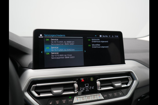 BMW X3 xDrive30e PHEV FACELIFT 293pk Dealer O.H | Panodak | 360 Camera | Adaptive Cruise | Head Up | Lederen Sportstoelen Verwarmd | Keyless | BLIS | Apple Carplay | Navigatie | Virtual | DAB | 19"L.M | Plug In Hybrid |