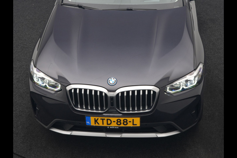 BMW X3 xDrive30e PHEV FACELIFT 293pk Dealer O.H | Panodak | 360 Camera | Adaptive Cruise | Head Up | Lederen Sportstoelen Verwarmd | Keyless | BLIS | Apple Carplay | Navigatie | Virtual | DAB | 19"L.M | Plug In Hybrid |